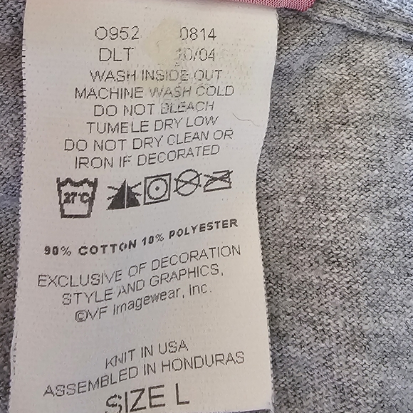 NFL Pittsburgh Steelers Short Sleeve Gray Super Bowl 40 XL Men's Size Large - Picture 11 of 11